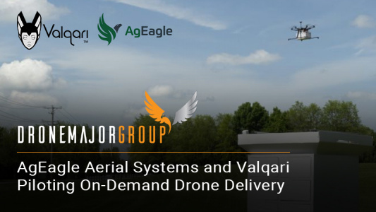 AgEagle Aerial Systems and Valqari Piloting On-Demand Drone Delivery of Food and Beverages to Golfers