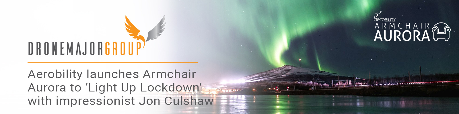 Aerobility launches Armchair Aurora to ‘Light Up Lockdown’ with impressionist Jon Culshaw