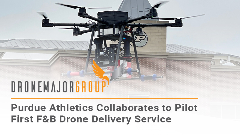 Purdue Athletics Collaborates with Levy’s DBK Studio, Valqari, and USOG to Pilot First F&B Drone Delivery Service in Sports & Entertainment