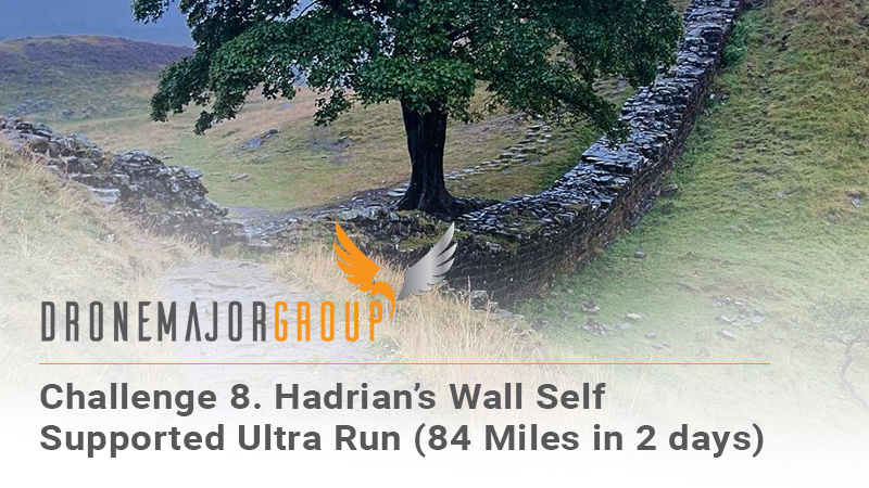 Challenge 8. Hadrian’s Wall self supported ultra run (84 miles in 2 days)
